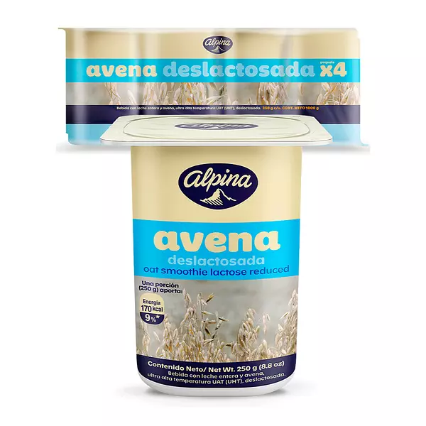 Avena Alpina Deslactosada 250 Ml