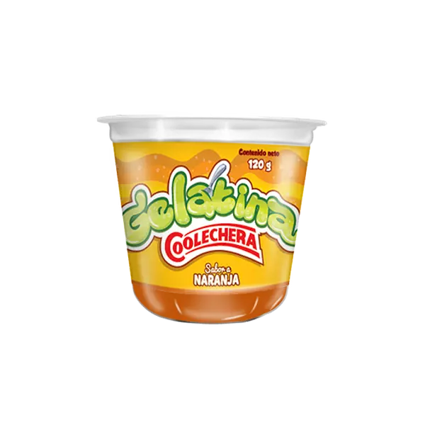 Gelatina Coolechera Naranja 120gr