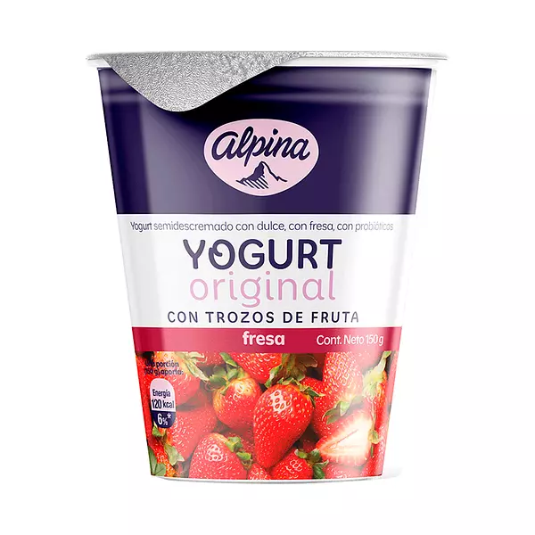 Yogurt Alpina Fresa