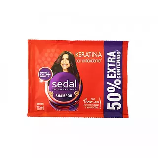 Shampoo Sedal Keratina Antioxidante