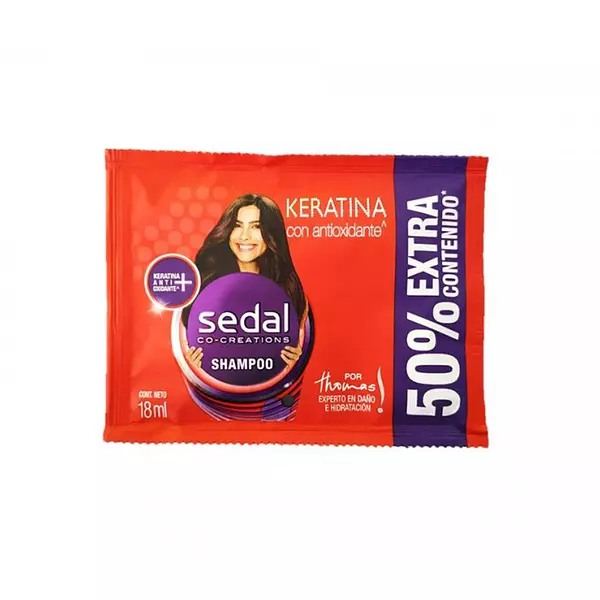 Shampoo Sedal Keratina Antioxidante