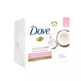 Jabon Dove Leche Coco