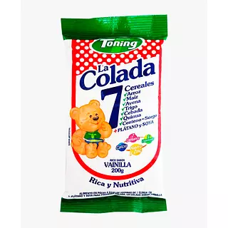 Colada 7 Cereales Vainilla Toning