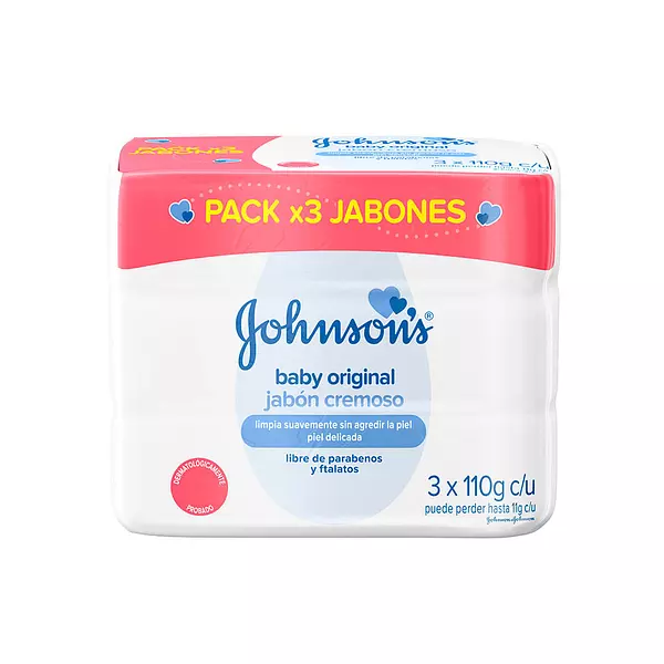 Jabon Johnson Baby Original Pack