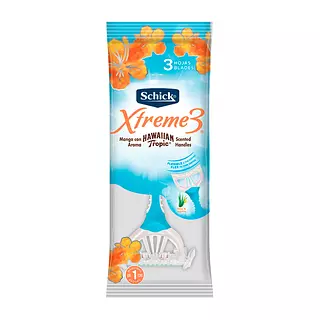 Maquina de Afeitar Shick Xtreme 3 Hawaiana Piel Delicada