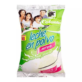 Leche Polvo Entera Colanta