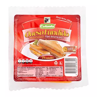 Queso Fundido Colanta Tajado
