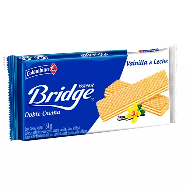 Galletas Bridge Taco Vainilla