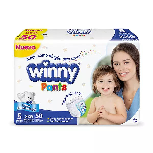 Pañales Winny Pants Etapa 5