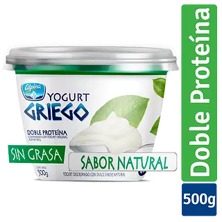 Yogurt Griego Alpina Sin Azucar