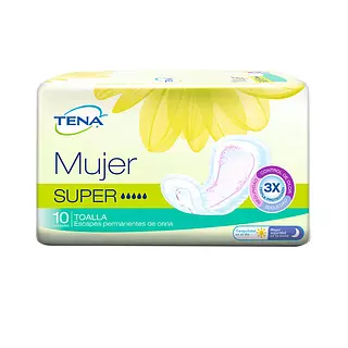 Toallas Humeda Intima Tena Mujer Super