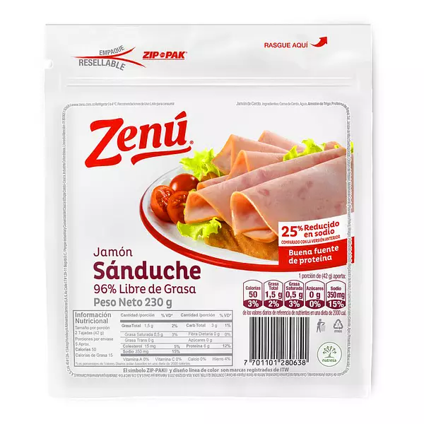 Jamon Sanduche Zenu