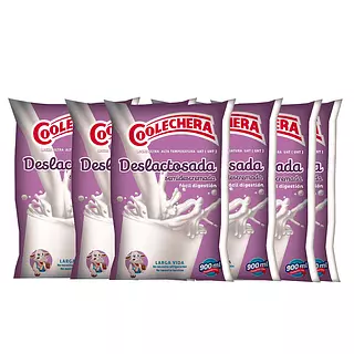 Leche Larga Vida Deslactosada Coolechera