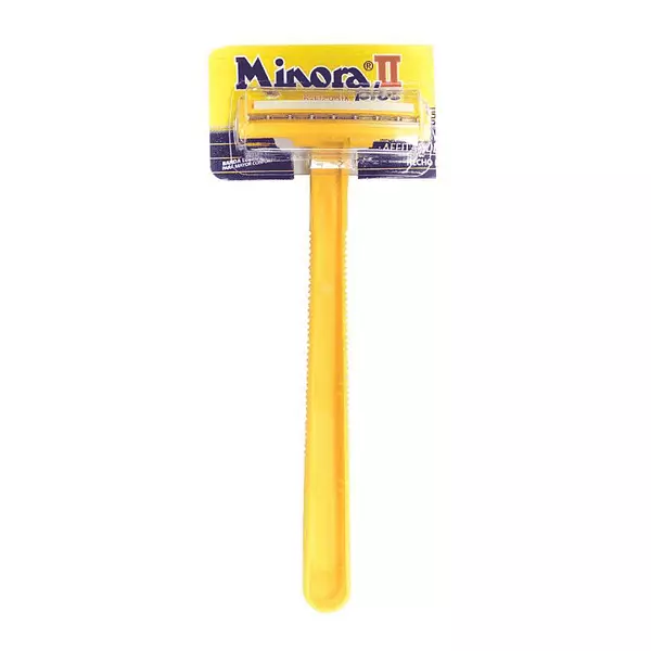 Maquina de Afeitar Minora Banda Lubricante