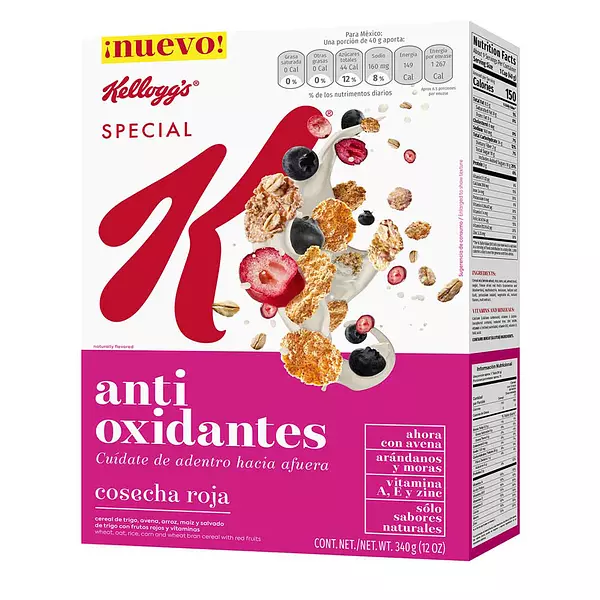 Cereal Special K Cosecha Roja Antioxidante