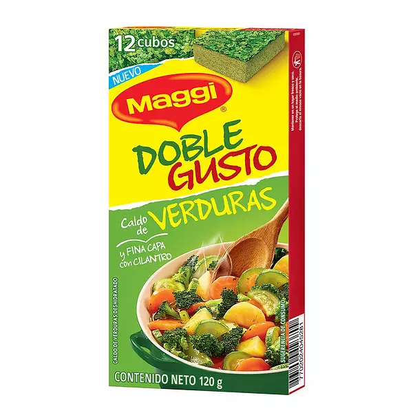 Caldo Maggi Verduras Doble Gusto