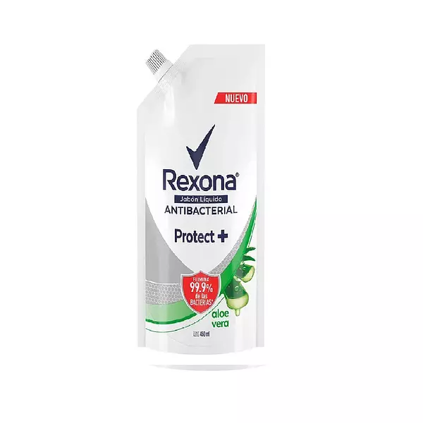 Jabon Rexona Liquido Antibacterial Aloe