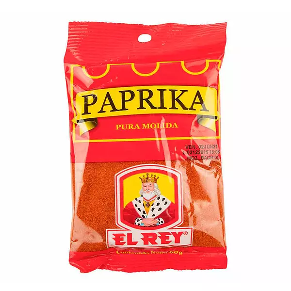 Condimento Paprika Rey Chapeta