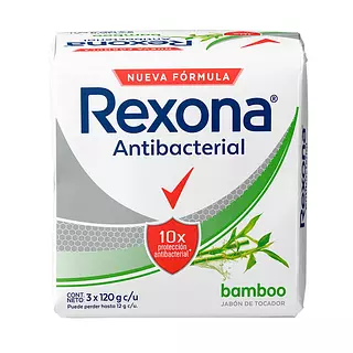 Jabon Rexona Antibacterial Bamboo