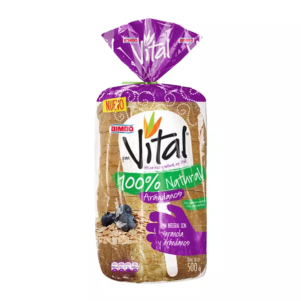 Pan Vital Granola Arandano