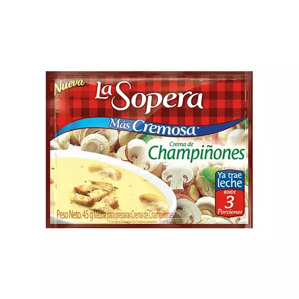 Crema Sopera Champiñon