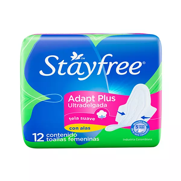 Toallas Higienica Stayfree Normal