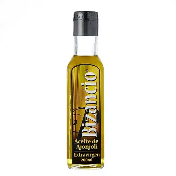 Aceite Ajonjolí Extra Virgen Frasco X200 Ml - Bizancio