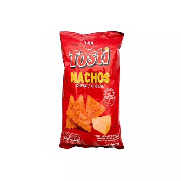 Tosti Nachos Yupi Queso 160gr