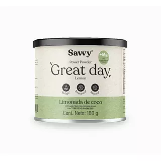 Savvy Great Day, Limonada de Coco