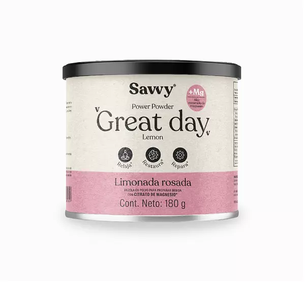 Savvy Great Day, Limonada Rosada.