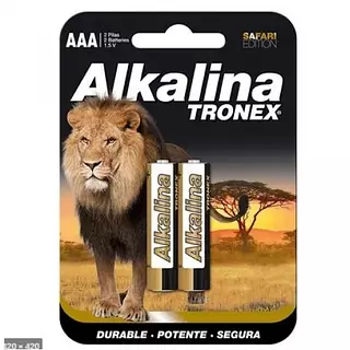Pila Tronex Alkalina Aaa Blister