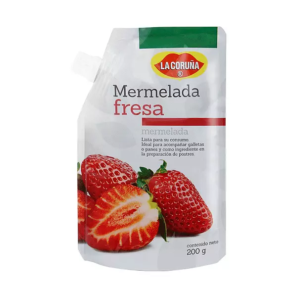 Mermelada La Coruña Fresa