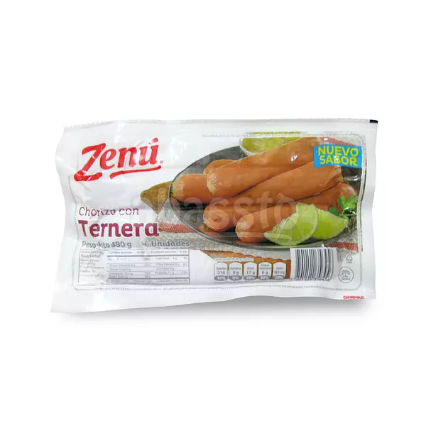 Chorizo con Ternera Zenú