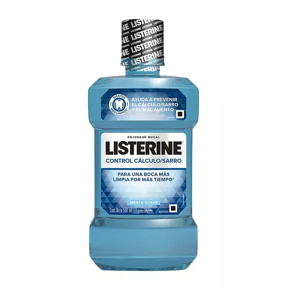 Enguaje Listerine Control Calculo