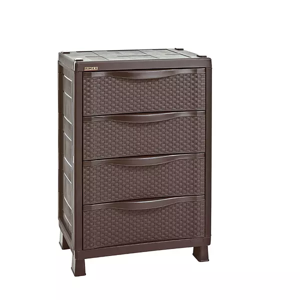 Armario Rimax Cajonero Rattan Wengue