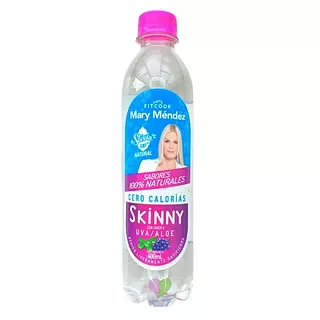 Agua Gasificada de Uva/Aloe 400ml - Mary Mendez