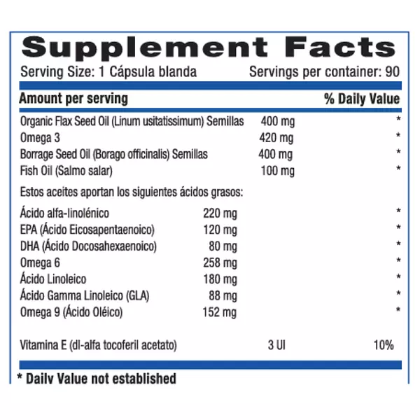 Omega 3-6-9 90 Softgels Systems