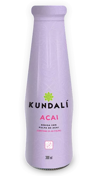 Bebida con Pulpa de Acai 300ml - Kundali