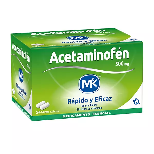 Acetaminofen Mk24 Tabletas