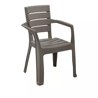 Silla Rimax Barú Con Brazos Mocca