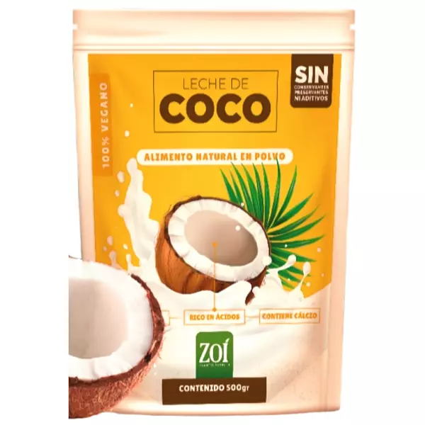 Leche De Coco 500 Gr Zoi