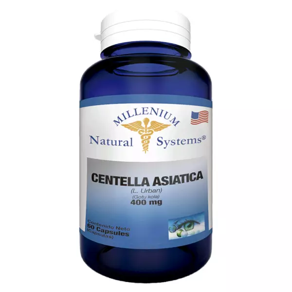 Centella Asiática 400 Mg 60 Cápsulas Systems