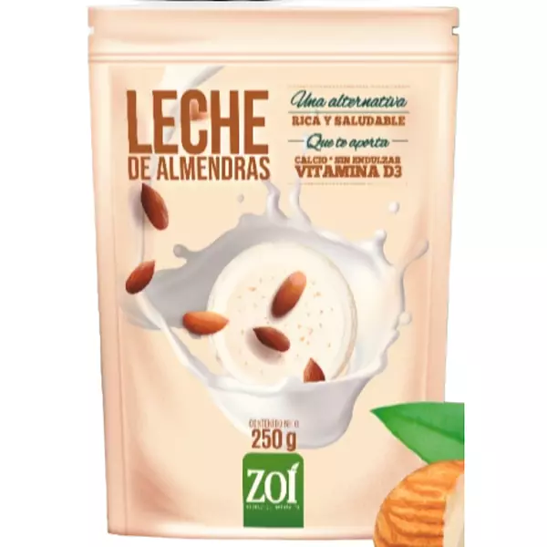 Leche De Almendras 250 Gr Zoi