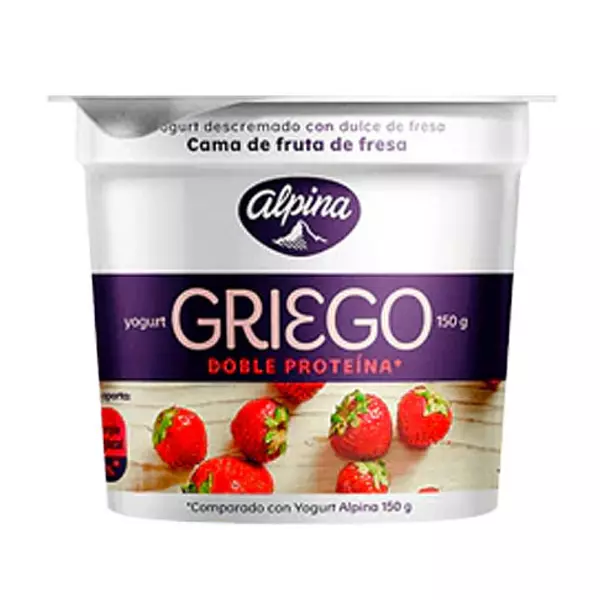 Yogurt Griego Alpina Fresa