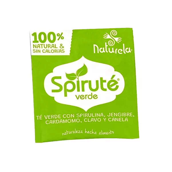 Spiruté Verde Te Verde Con Spirulina 30 Tisanas Naturela