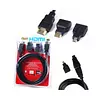 Hdmi 1.5 Metros 3 En 1 Mini Hdmi + Micro Hdmi