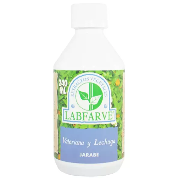 Valeriana Y Lechuga Jarabe 240 Ml Labfarve