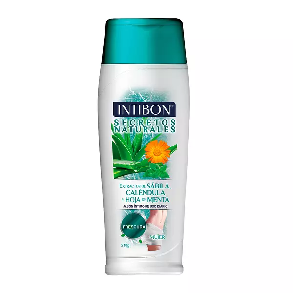 Jabon Intimo Intibon Secreto Natural /Hoja Menta