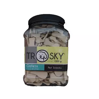 Bombonera Galleta Leche Trosky
