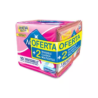 Toallas Nosotras Invisibles Rapigel